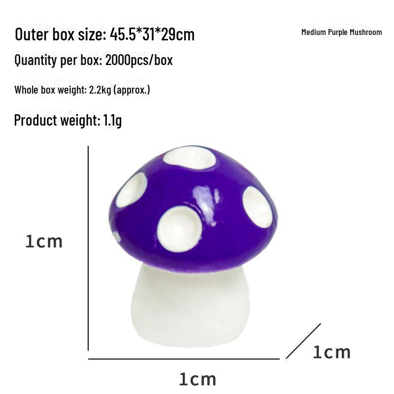 

Разноцветные смоляные грибные украшения — суккулентный декор своими руками