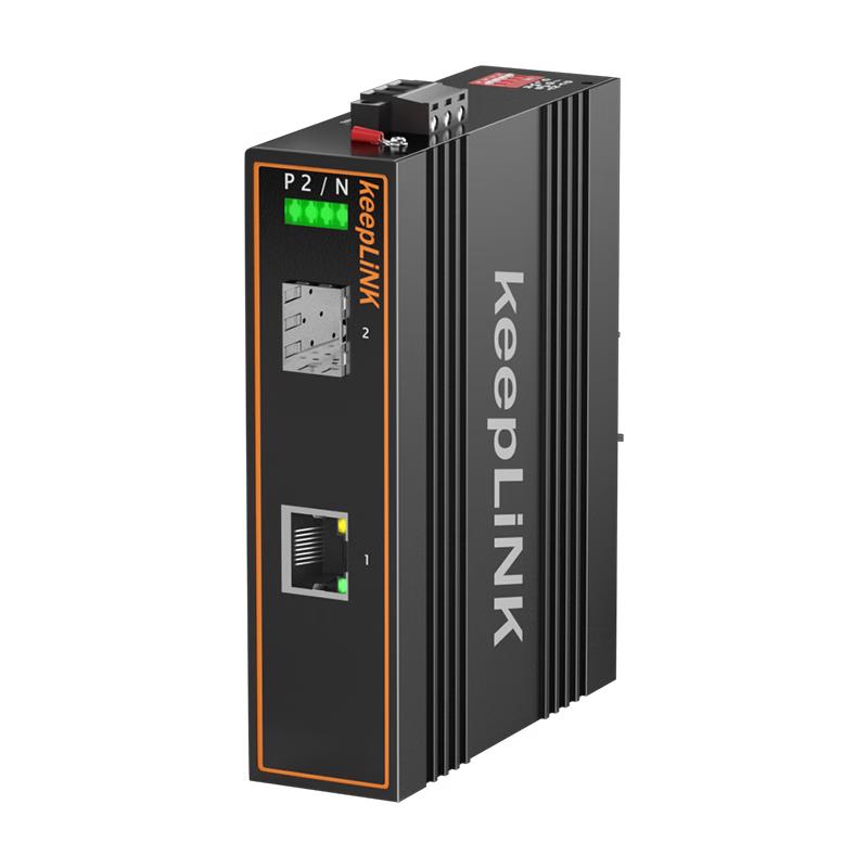 keepLINK KP-9000-43 Industrial Ethernet Switch & Fiber Transceiver