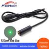 10x30mm 520nm 10mW Green Laser Module with Internal Focus Spot