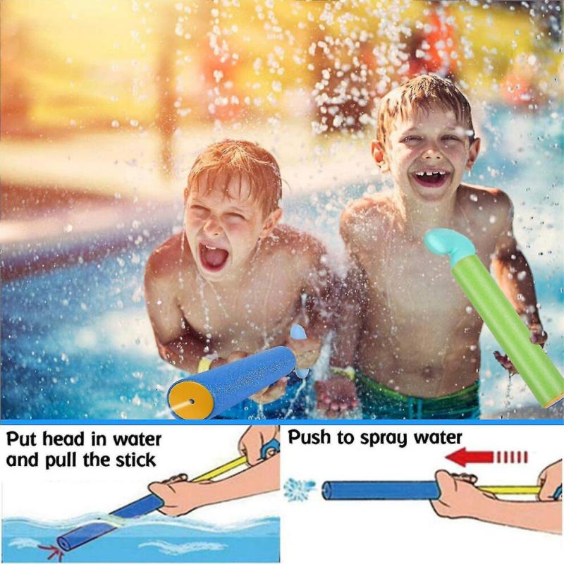 Water Squirt Gun for Kids  Foam Water Blaster Toddler Water Gun Shooter for Summer Outdoor Pool Backyard Beach Party