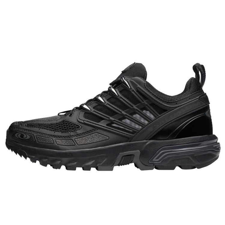 SALOMON Acs Pro Advanced Breathable Low Top Hiking Shoes Unisex Hiking Shoes Black 416393