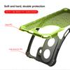 KEYSION Shockproof Armor Case for Xiaomi Redmi A5 4G Soft Silicone+PC Transparent Honeycomb Phone Back Cover for Xiaomi POCO C71