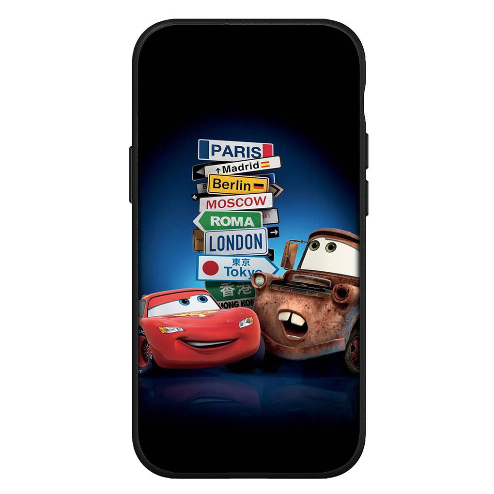 For Samsung Galaxy S25 S24 S23 S22 Ultra FE Plus A17 A37 A57 A56 A55 A06 A16 A15 A36 A35 A05 A25 A54 A34 Phone Case Cars Lightning McQueen Anime Cover