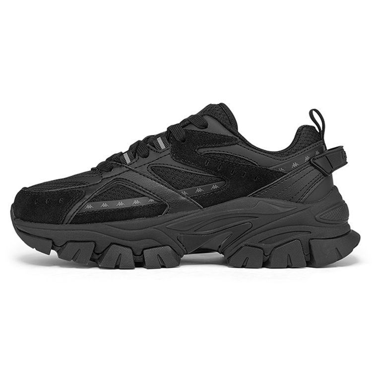 Kappa Fabric Synthetic Leather Cow Split Leather Fashion Sports Shock Absorption Non-Slip Wear-Resistant Low-Top Casual Shoes K0CW5MC32-990