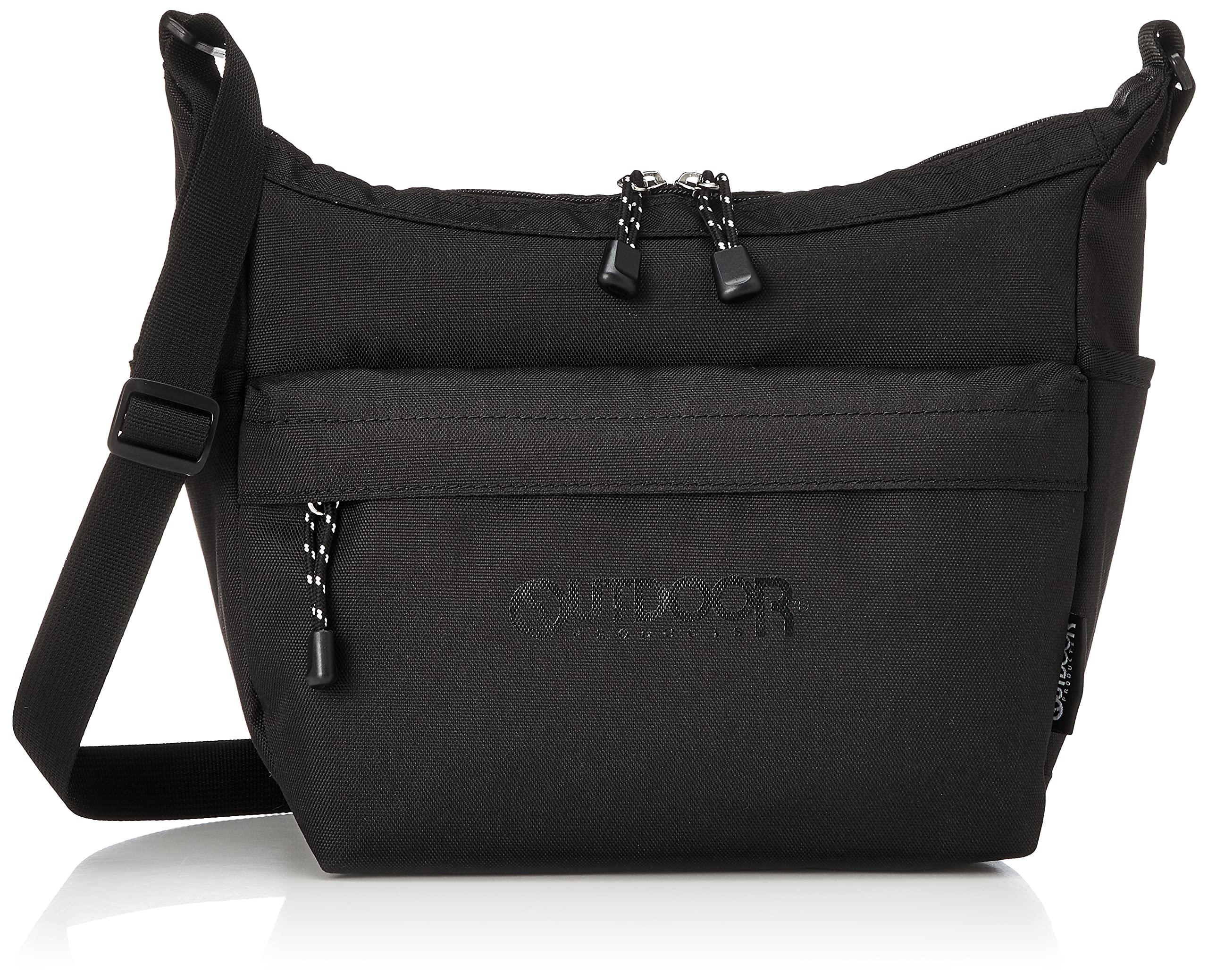 

Сумка на плече Compact Plain Simple Lightweight Travel with Pocket Black 3 [Outdoor Products]