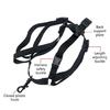 Saxophone Neck Strap Replacement Sax Harness Shoulder Padded Neck Slings Adjustable Comfortable Sax Strap Easy to Use