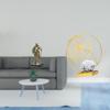 European Knight Iron Sculpture Figurine Creative Desktop Ornament for Entryway Living Room Home