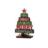 Christmas Wooden Desktop Ornaments Letter Christmas Tree Scene Dress Props Decorations