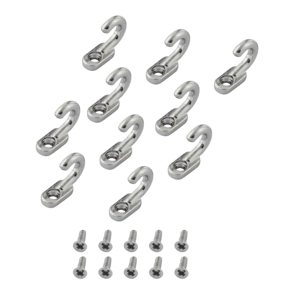 30 Pcs/lot Retro Mini Wall Hooks Hangers Door Wall Mounted Hooks with Screws Home Coats Hat Clothes Rack for Kitchen Bathroom