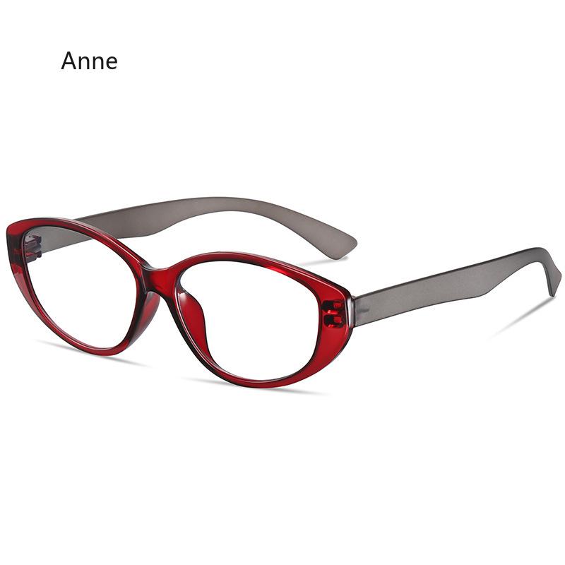 Lady's Crystal Computer Reading Glasses Frame Cat Eyes Blocking Blue Light Presbyopia Spectacles Eyeglasses 0...+4.0 New óculos