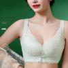 Underwear Women's Soft Steel Ring Thin Design Gathering and Adjusting Type Anti Sagging Bra Oversized Bra