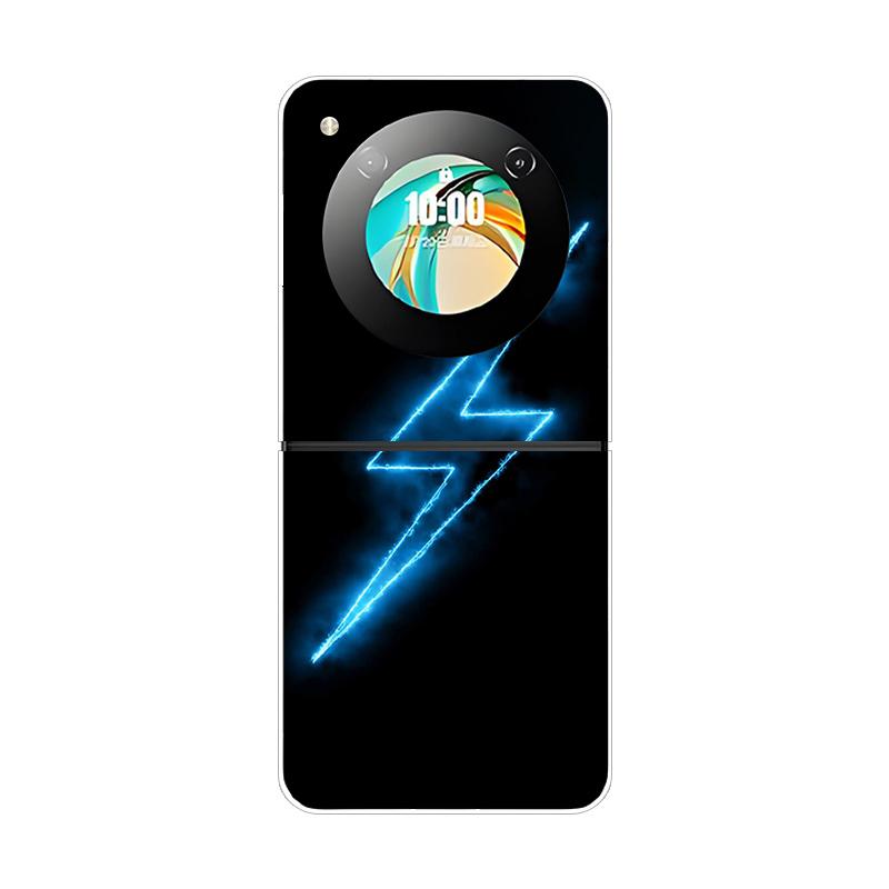 Pro ZTE Libero Flip Pouzdro Módní Roztomilý Kreslený Průhledné PC Tvrdá Skořepina Pouzdro na Telefon Pro ZTE Nubia Flip Flip2 Pouzdra Průhledné Fundas