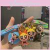 Cartoon Flying Policewoman Silicone Keychain Pendant For Students Couples Cars Bags And Gifts