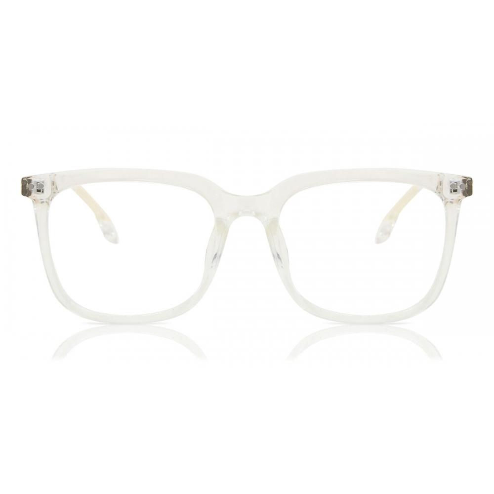 

Full Rim Square Clear Smartbuy Collection Cyd Blue Light Block 228224 C5 Fashion Unisex Eyeglasses Clear/53