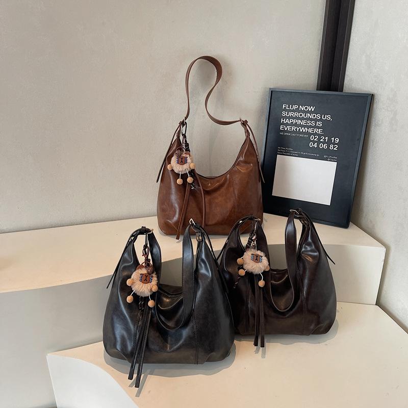 Large-capacity Bag, Crossbody Bag, Single-shoulder Bag, Fashionable and High-end Commuter Underarm Bag