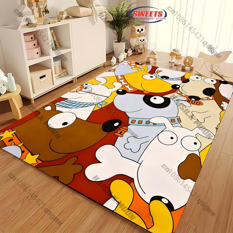 

10 Styles Funny Dog Carpet New Release Rug for Living Rooms Bedrooms,Office Areas, Durable Mat Christmas Gift for Friends Family 40cm x 60cm