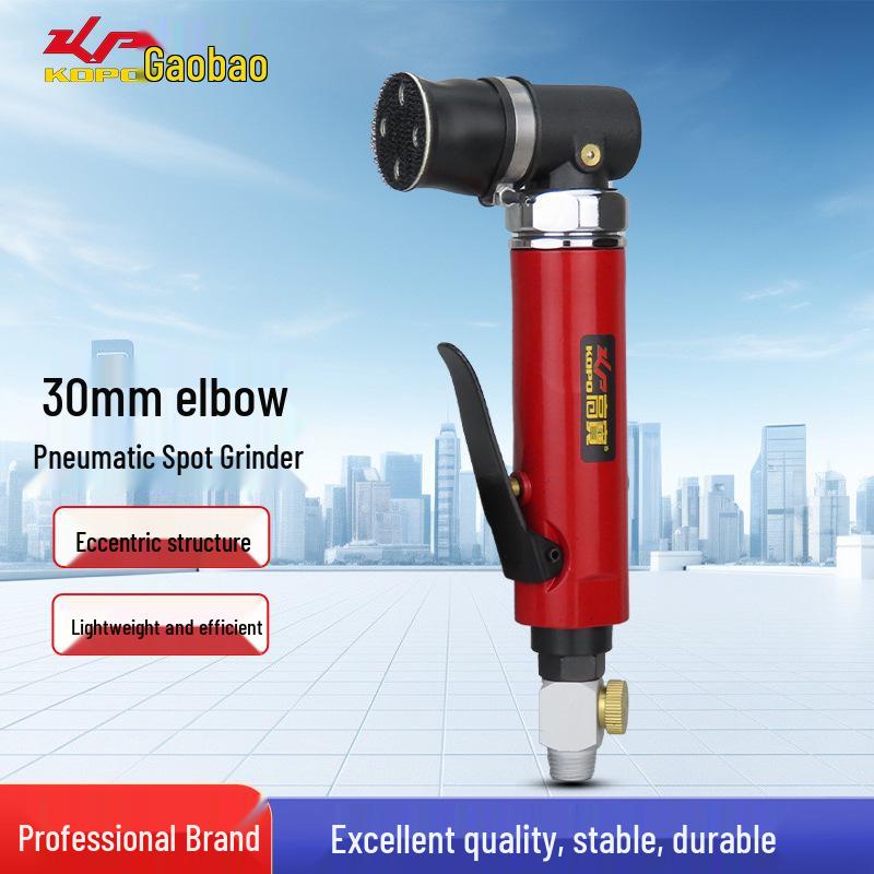 Gaobao 30mm Lightweight Elbow Pneumatic Eccentric Sander Polisher
