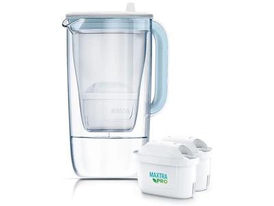 Glass filter jug 2.5l + 2 PRO Pure Performance cartridges