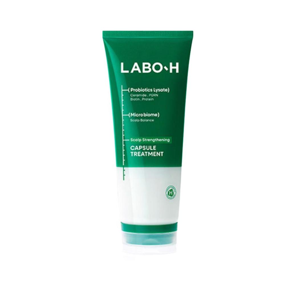 LABO-H Scalp Strengthening Clinic Mild Acidic Shampoo + Capsule Treatment + Roll-On Serum Set