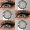 Eyes 1 Pair Colored Contact Lenses For Eyes Korean Brown Contact Lenses 14.5mm Big Eye Lenses Annual Student Beauty