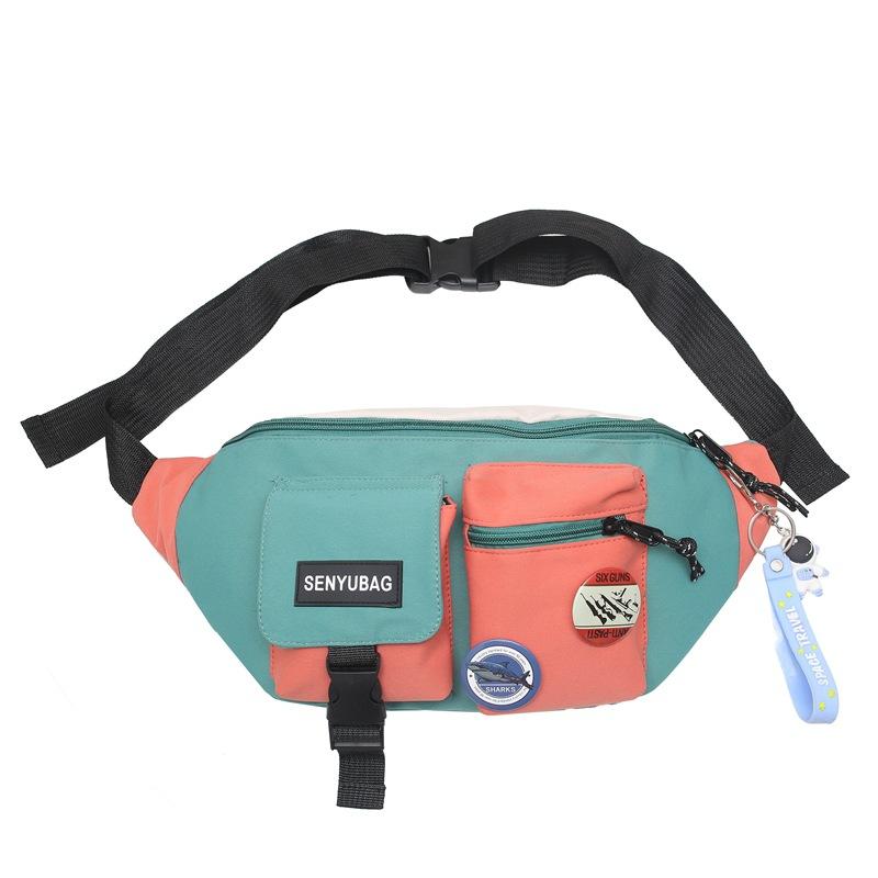 Large-capacity Shoulder Messenger Bag Personality Function Tide Brand Mobile Phone Sports Pocket Leisure Storage Fashion Men's Bags