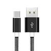 Nylon Braided Fast Charging USB C Cable 1m 2m 60W Type C Charger Cord Lead 3ft 6ft Datenkabel Ladekabel for Printers