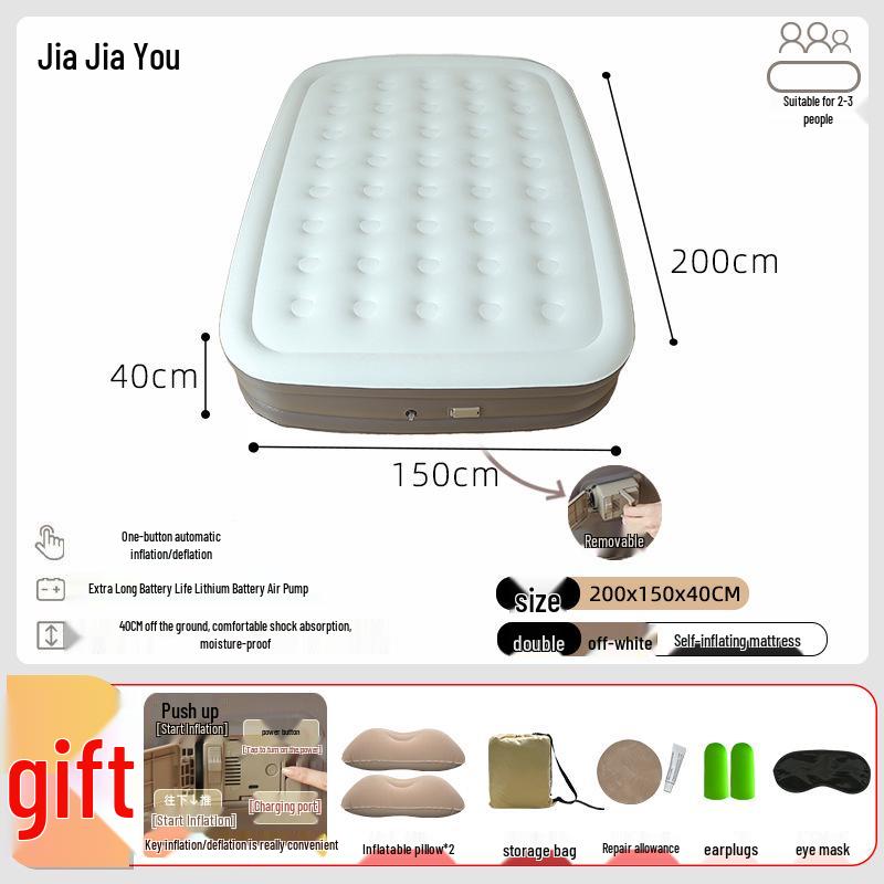 Automatic Inflatable Camping Mattress for Outdoor Travel and Tent Use
