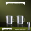 ZISIZ Commercial Plastic Graduated Measuring Cylinder