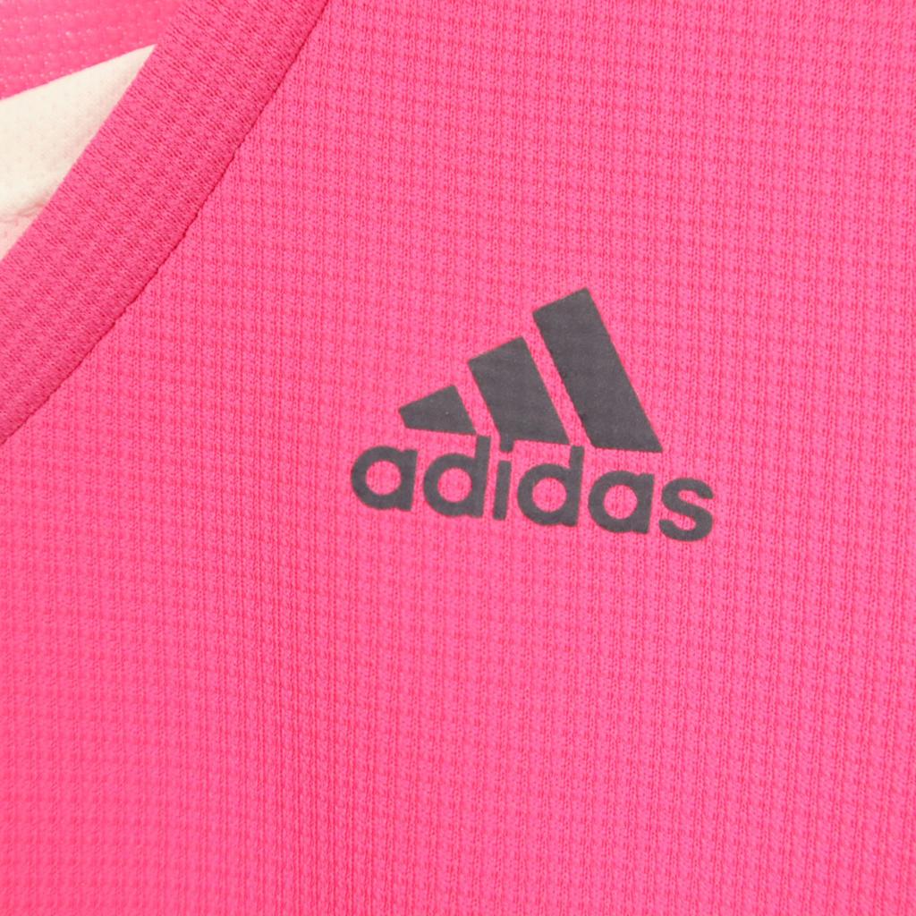 unused adidas one point Short sleeve T-shirt M pink UPF50+ Women Used