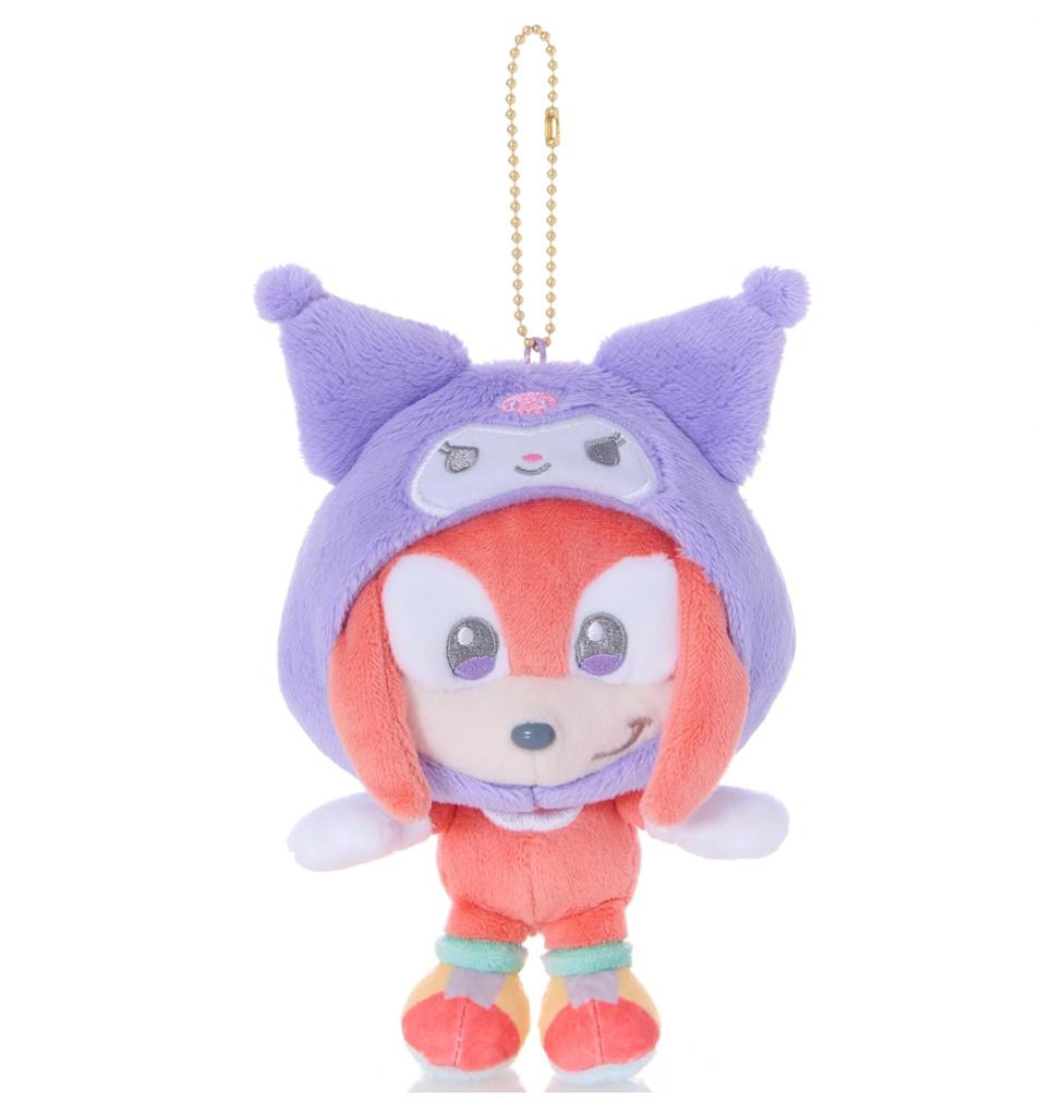 SONIC & FRIENDS × Sanrio Characters Mascot 6 Set SEGA JAPAN NEW