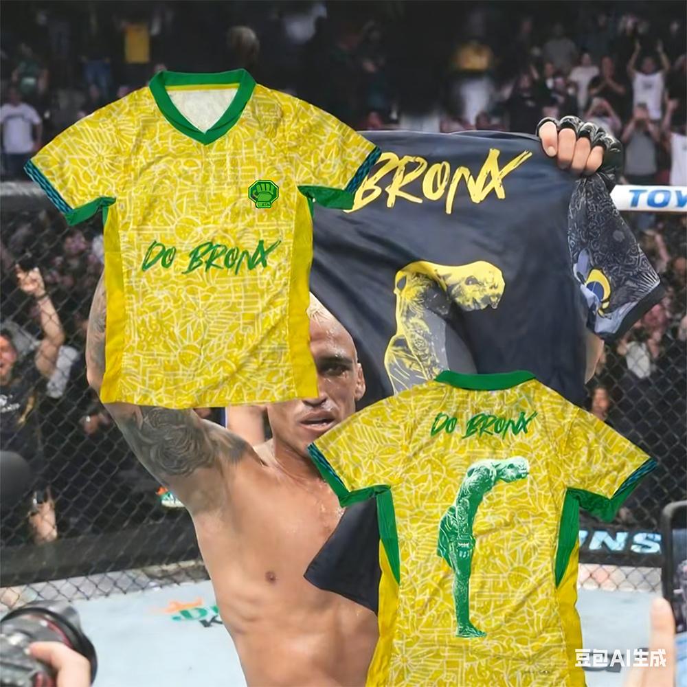 Sommer Charles Oliveira Special Edition Fußballtrikot Herren Damen MMA Oversize Atmungsaktiv Schnelltrocknend Sport T-Shirt