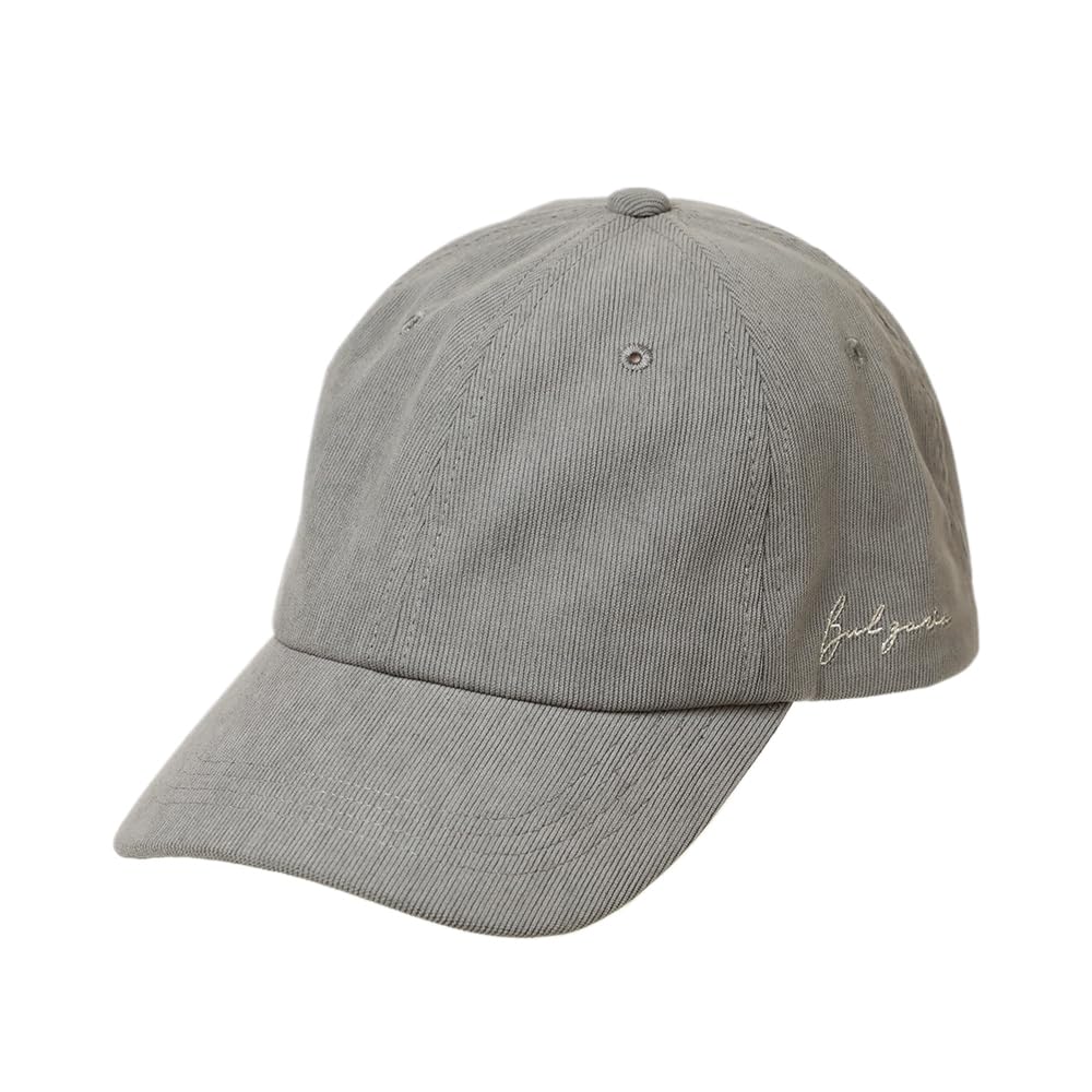 ICHIYON Fine corduroy cursive embroidery cap [14+ PLUS] / 103823-111-103