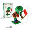 16 Stili Plants vs Zombies 2 Blocchi Saggezza Bambino Giocattolo Figura Girasole Sparasemi Ciliegio Testa di Ciliegio Zombie Gioco Regalo per Bambini