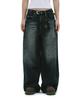 Depeugameoncheu Cat Blush Wide Pants [Black Denim]