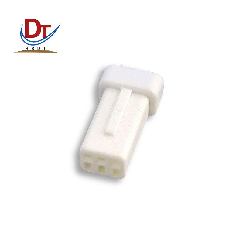 Automotive Wiring Harness 3-Pin Connector, Plastic JST-03R Housing for Electronic New Energy Systems