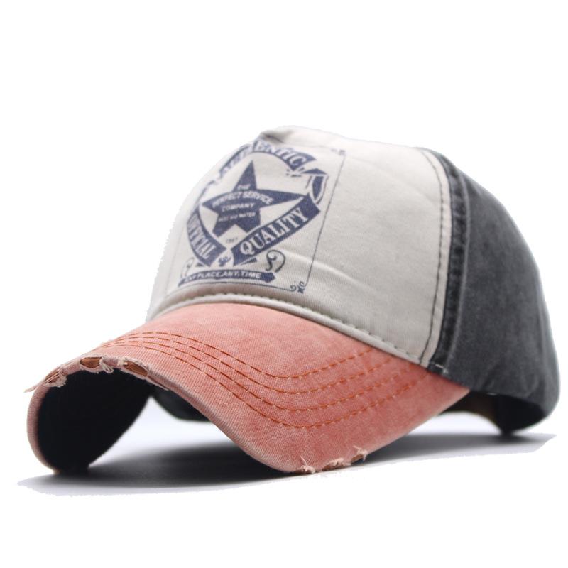 Spring and summer new baseball cap, men's and women's coated pure cotton visor, outdoor cap