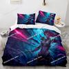 3D Print League of Heroes Bedding Set Single Twin Full Queen King Size Game Anime Bed Set Aldult Kid Bedroom Duvet Cover Sets