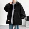 Jacket Men's New Spring and Autumn Loose Casual Jacket Student Lapel Couple On Clothes