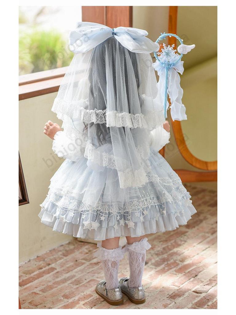 BIBIOOA Autumn 2025 Girls Princess Dress (Sizes 100-150)