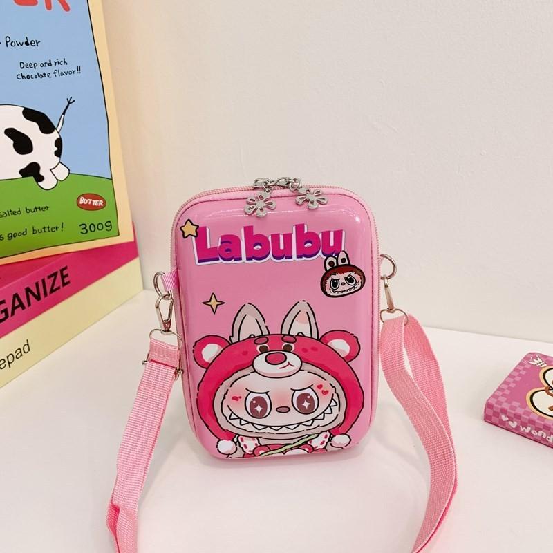 Labubu Capybara Pvc Childrens Bag With Animal Print And Cute Design For School Storage