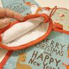 2pcs/set Christmas Gloves Oven Mitts Merry Christmas Decorations Xmas Home Kitchen Ornaments Navidad Noel New Year  Gifts