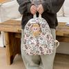 Children School Bag Cartoon Cute Labubu Backpack Large Capacity Children Backpack Kawaii Casual Backpack Birthday Gifts