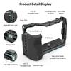 SMALLRIG 3212 Camera Cage for Sony A7C with Silicone Side Handle Arca-Swiss Base Cold Shoe 1/4 3/8 Video Rig