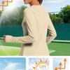 Women Long Sleeve Athletic Top Lightweight Wicking Quick Dry Stretch Fitness Shirt for Running Yoga Training Workout