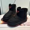 Bread snow boots children winter thick-soled velvet thickened warm short cotton shoes women