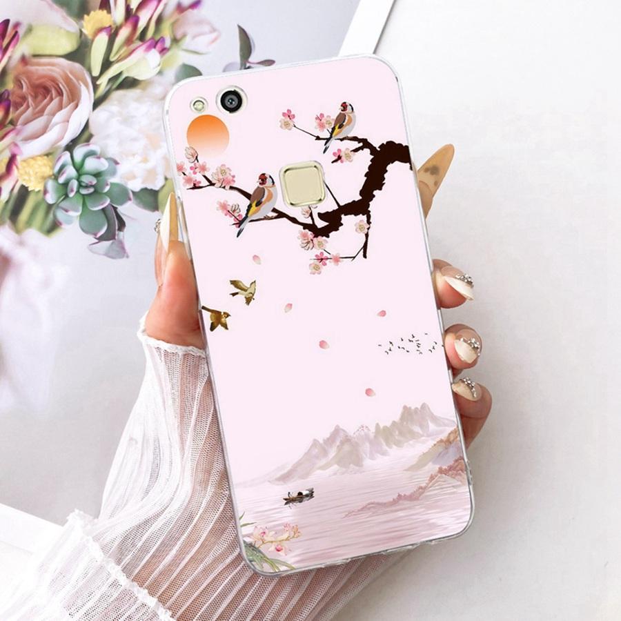Phone Case For Huawei P10 Lite P10 Lite Butterfly Design TPU Soft Silicone Bumper Shell For Huawei WAS-LX1 WAS-LX2 Coque Capa