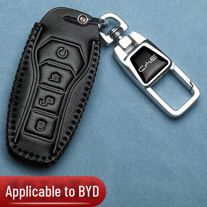 BYD Car Remote Key Cover for Gaishi, G6, Speed, Rui G5, Qin, S6/S7, Tang, F3/F0, Song, and Song Max Models