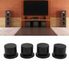 4Pcs Spker Isolation Feet Pad Aluminum Alloy   Spker Spike Pad for Subwoofer Amplifier CD DVD Player