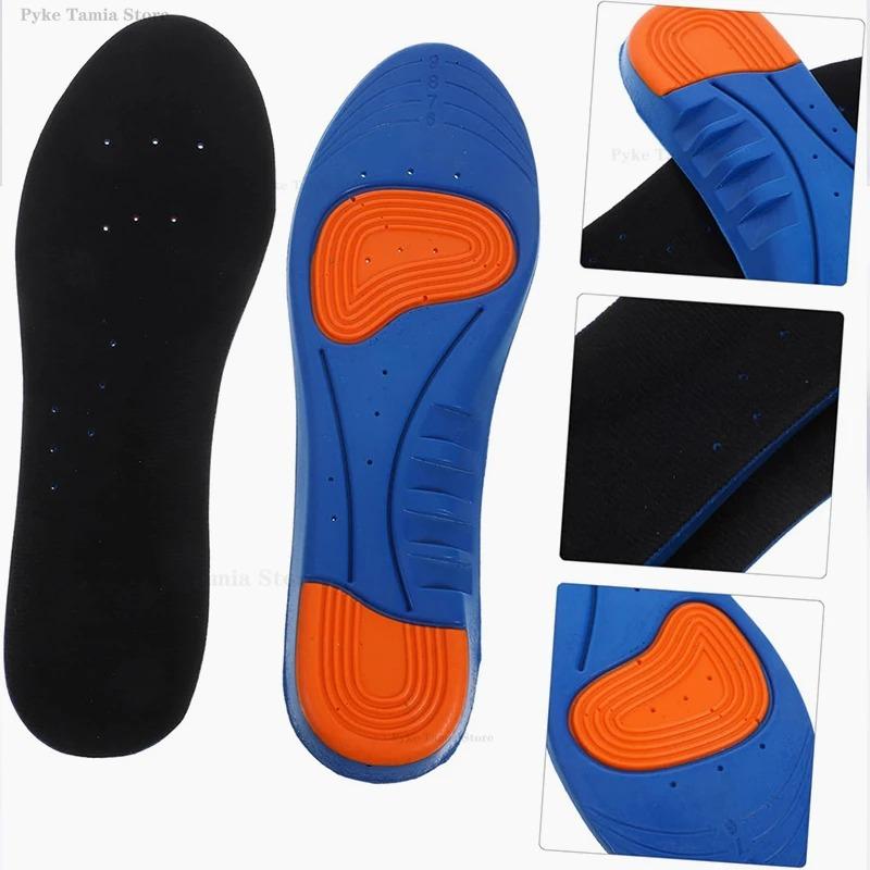 Thickened Shock Absorbing Sports Insoles Breathable Wear Resistant Cushion Pads for Men Women Running Shoes