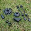 Walk Stick Cane Snowflake Basket Mud Sand Rubber Outdoor Camp Hiking Protector Cap Tip Trekking Poles Mud Block Enduring